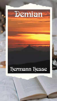 'Demian' by <i class="tbold">hermann hesse</i>