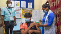 Photos from Delhi: Children in 12-14 age group get Covid-19 vaccine shots