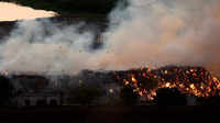 Perungudi landfill fire