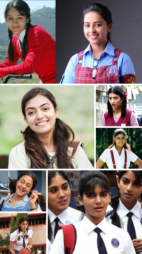 Tamil actresses who played a <i class="tbold">school girl</i> in the film