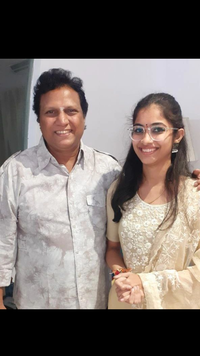 Music director <i class="tbold">manisharma</i> with upcoming singer