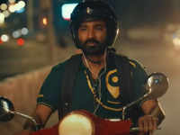 Dhanush as a <i class="tbold">delivery boy</i>