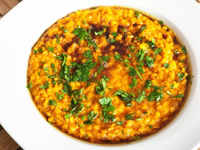 The 3 common lentils used in <i class="tbold">indian cuisine</i>