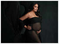 Ishita Dutta flaunts her baby bump as she poses for her maternity