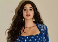 Janhvi Kapoor's mauve cocktail sari and bralette blouse is the