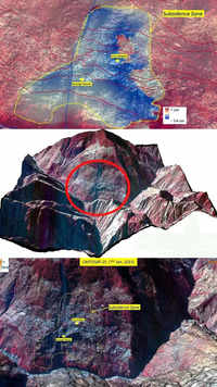 What ISRO images tell about the sinking Joshimath