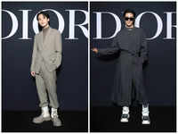 K-Pop stars Jimin, Hoshi, Taeyang, J-hope take over Paris Fashion Week -  WATCH