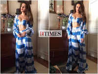 As you know, velvet is never out of style! This look from Seerat Kapoor's closet, screams hot and classy!