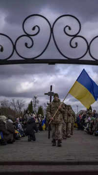 Funeral of civilian, who joined Ukrainian Armed Forces and was killed, held