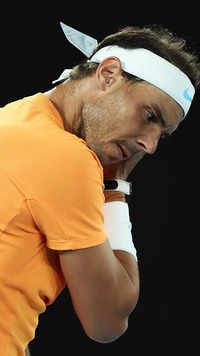<i class="tbold">rafael nadal</i> out of top 10 for first time since 2005