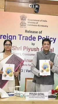 Commerce and industry minister Piyush Goyal unveils foreign trade policy