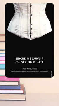'The Second Sex' by <i class="tbold">simone de beauvoir</i>