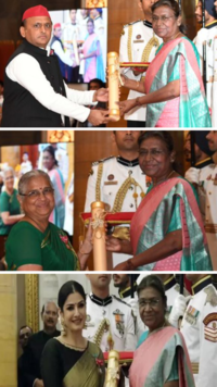 ​President Murmu presents Padma Awards 2023