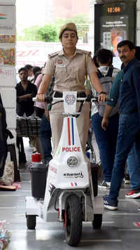 Patrolling on ‘chariots’