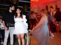 Pics: Debina Bonnerjee’s <i class="tbold">big birthday</i> bash; Ankita Lokhande and husband Vicky dance to 'Jhoome Jo Pathaan'