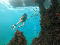 Amyra Dastur goes scuba diving in Maldives