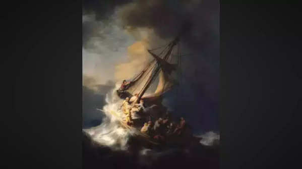 ‘The Storm on the Sea of Galilee’ by Rembrandt