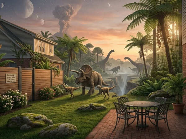 This tool shows where your home was when dinosaurs roamed Earth over 230 million years ago