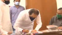 Maharashtra CM Uddhav Thackeray files nomination for MLC polls 