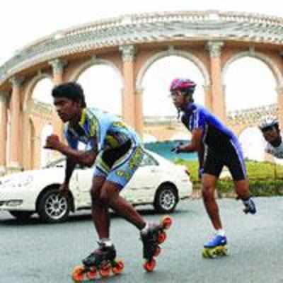 Skating to protest petrol price hike