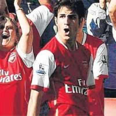 Fabregas saves Arsenal the blushes