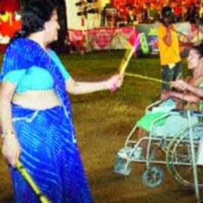 Powai Dandiya for the differently abled!