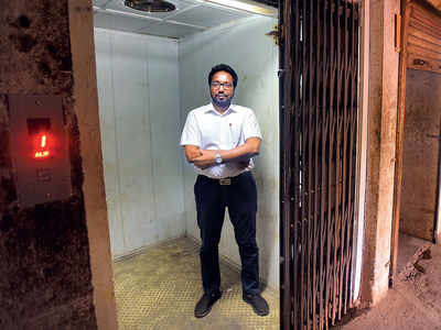 Mumbai elevators: The new skyscrapers coming up have high-speed lifts, but many old buildings retain ill-maintained old ones