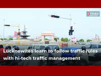 Lucknowites learn to follow traffic rules with hi-tech traffic management 