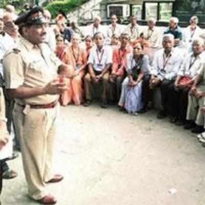 Security lessons for dada, dadis in parks