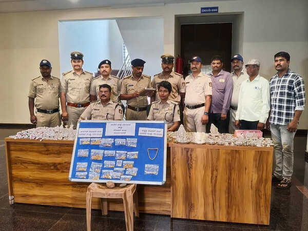 Haveri police arrest interstate thieves, recover property worth 1.1 crore