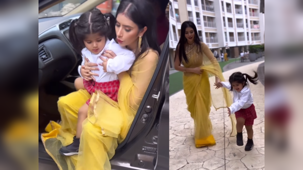 From shifting to a new home to Ziana's first day at preschool; Charu Asopa finally gets a house near her shooting set
