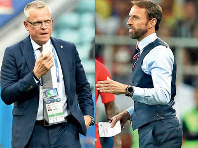 FIFA World Cup 2018: England coach Gareth Southgate and Sweden coach Janne Andersson plot a path to the semi-finals