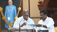 Newly elected Puducherry MLAs sworn in by pro-tem speaker