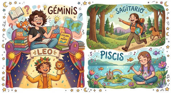 Los 4 signos del zodiaco con almas más infantiles