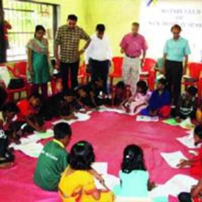 Underprivileged kids celebrate Children's Day