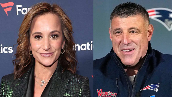 Dianna Russini keeps her distance from acquaintances as Mike Vrabel reportedly struggles in his marriage