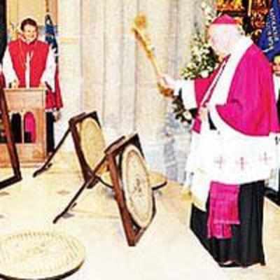 Priests in Polish town bless manhole covers to prevent theft