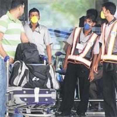 Swine flu checks delay passenger clearances at international airport