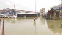 Darbhanga: Medical college, police station flooded 