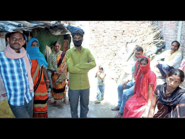 UP: Arduous journey on, migrants walk, pedal their way to Chhattisgarh
