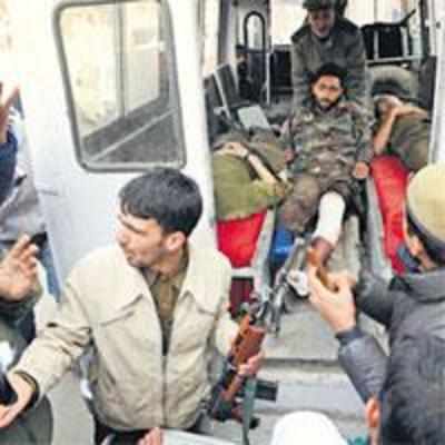 J&K cop station attacked