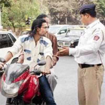 Thank Asha Bhosle if traffic cops turn polite
