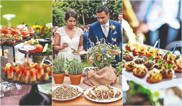 Experts decode the vegan wedding spread