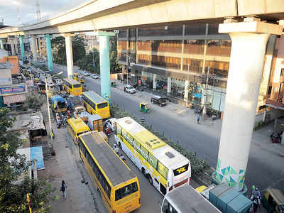 BBMP has a decongestion plan for Sarakki junction