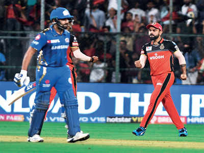Virat Kohli, Rohit Sharma to match wits this evening as MI face RCB in much-awaited IPL clash