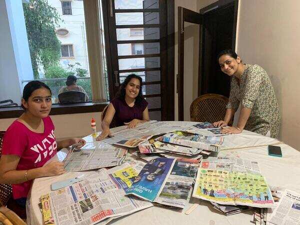 #Gullakdaan: Bareilly kids come forward to donate money towards PM Cares fund and making masks, paper-bags!