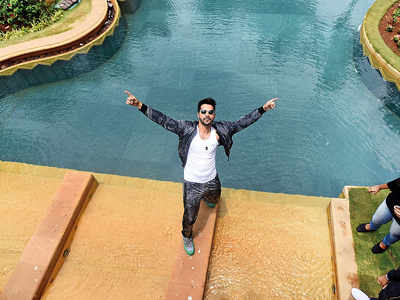 Spotted: Varun Dhawan in a city hotel