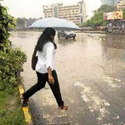 Monsoon menace, roads get flooded