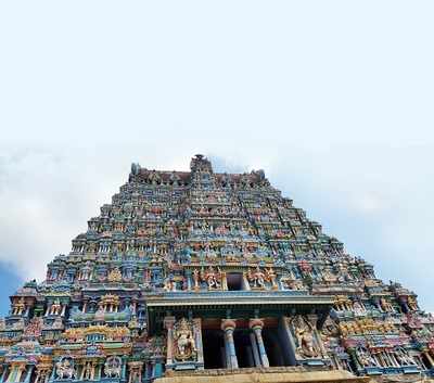 The goddess Meenakshi of Madurai