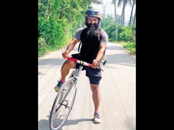 Bengaluru: This fixie rider pedalled 100km daily for 100 days